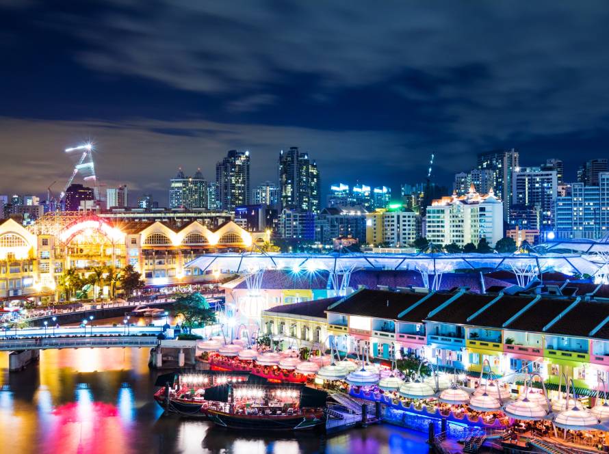 Singapore City night